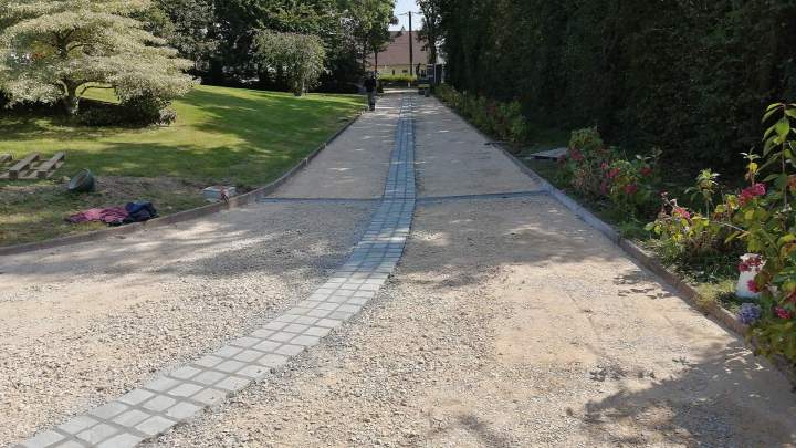 Aménagement allée Bricquebec-en-Cotentin